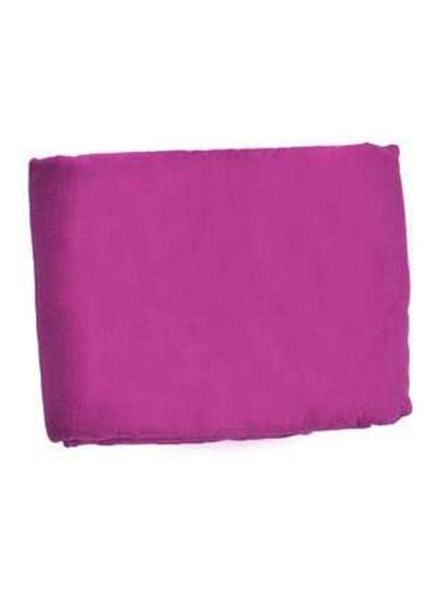 اشتري Microfiber Solid Pattern, Beach Towels Purple في مصر