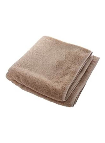 Buy Cotton Face Towel Beige 50x100cm in Egypt