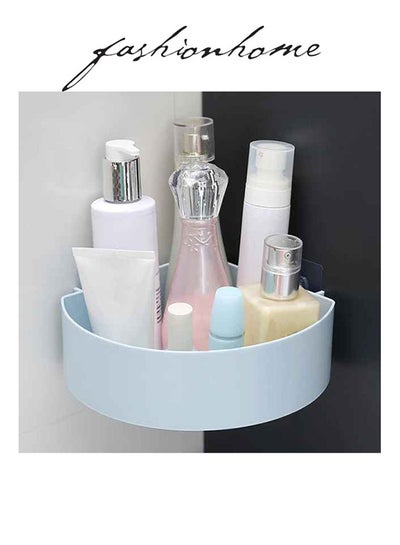 اشتري Wall Mounted Multifunctional Bathroom Storage Box أزرق 20.5 x 14.5 x 6سم في الامارات