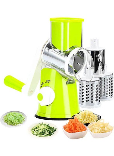 Buy Manual Rotary Cheese Grater Green in Egypt