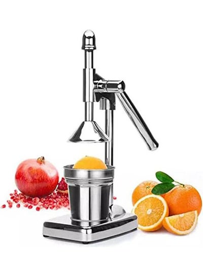 Buy Stainless Steel Hand Fruit Juicer Home Fruit Juicer Silver in Egypt