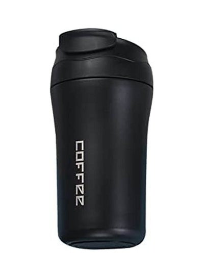 Buy Dual Function Thermal Gift Mug With Flip Spout And Lock Lid Black in Egypt