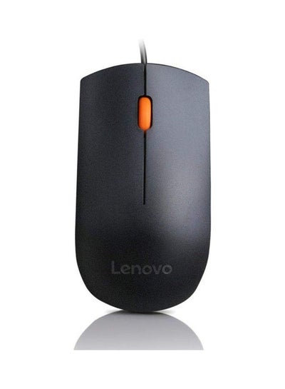 Buy 300 Mouse Right And Left Handed Wired Usb Black in UAE