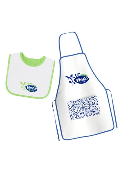 Buy Apron With Baby Gift White One Sizecm in Egypt