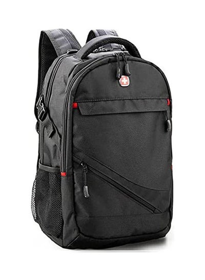 اشتري Waterproof Classic Laptop Backpack Swiss Gear Bag For Apple - Dell - Toshiba - Lenovo - Asus - Samsung - Hp - Microsoft - Msi Black في مصر