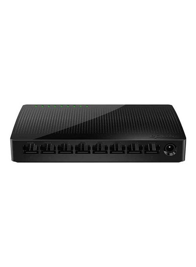 Buy 8 Port Gigabit Ethernet Network Switch Splitter Black in UAE