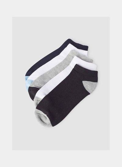 Buy Casual Cotton Socks Multicolour in UAE