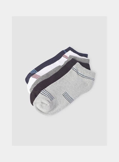 Buy Casual Cotton Socks Multicolour in UAE