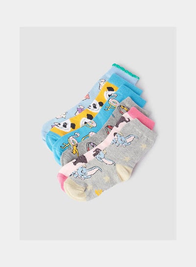 Buy Casual Cotton Socks Multicolour in Egypt