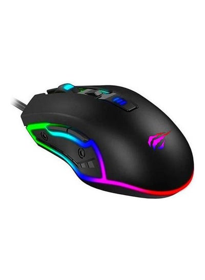 Buy Gamenote Ms1018 Multi Rgb Gaming Mouse 6 Buttons - 3200Dpi in Egypt
