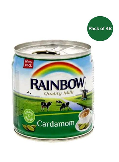 Buy Cardamom Evaporated Milk 170grams Pack of 48 in UAE