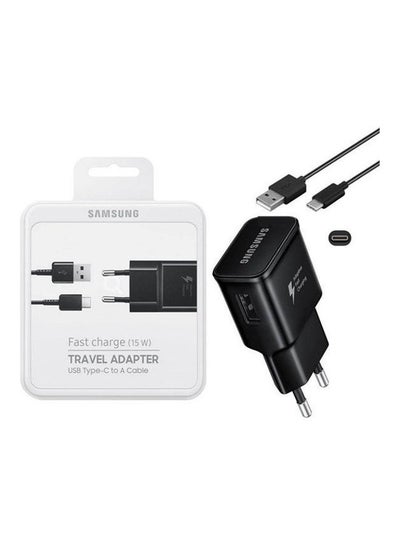 Buy 15W Charger With Type C Cable Black in Egypt