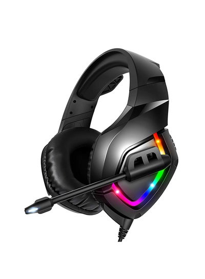 Buy ONIKUMA K1 RGB Gaming Headset | 7.1 Surround Sound | Noise Canceling Mic | PC / PS4-3 / MOBILE / XBOX/ Black in Egypt