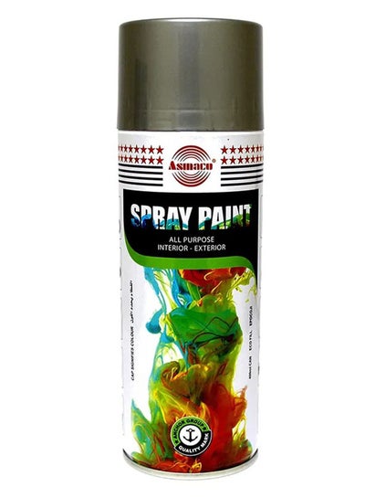 Buy Quick Drying Smooth Finish Premium Quality Durable High-Gloss Weather Resistant Spray Paint Gold 400ml in Saudi Arabia