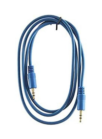 Buy Aux Audio Cable 1 In 1 Blue in Egypt