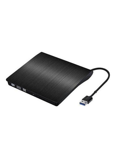 Buy External DVD Drive, USB 3.0 Portable CD/DVD/-RW Drive/DVD Player for Laptop Black in Egypt