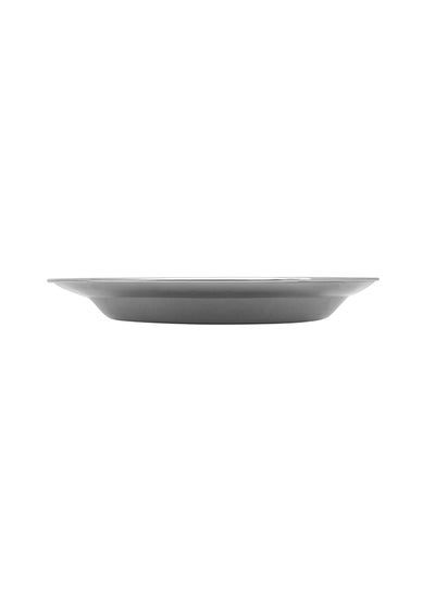 Buy Stainless Steel Soup Plate Silver 25cm in UAE