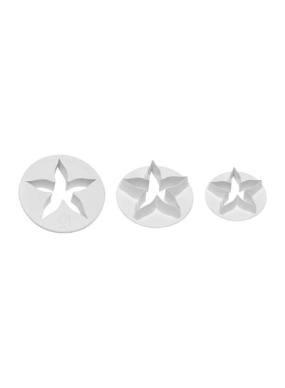 Buy 3-Piece Calyx Cutter Set White in UAE