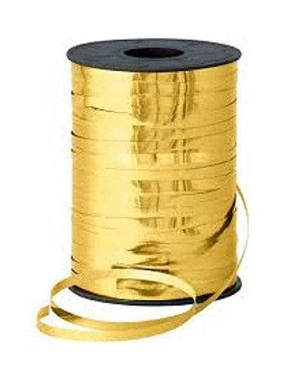 Buy Metallic Curling Foil Balloons Colour Ribbons Helium Wedding Birthday Gold 100meter in Egypt