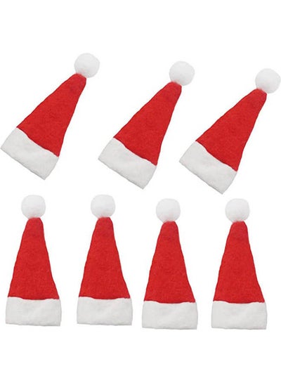اشتري Mini Santa Hats For Crafts, 20 Pcs Mini Diy  Christmas Santa Hats Christmas Santa Hats For Crafts Multicolour في مصر