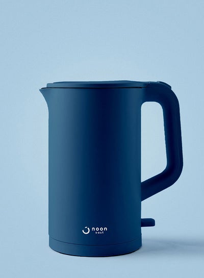 Buy Electric Kettle And Water Boiler - 1.5 Liter 1800 W Double Insulated- Navy Blue 1.5 L 1800.0 W KESS4008_NB Navy Blue in Saudi Arabia