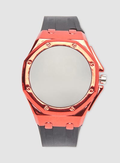 اشتري Digital Watches Leather- Black-Red ,Digital, Quartz في مصر