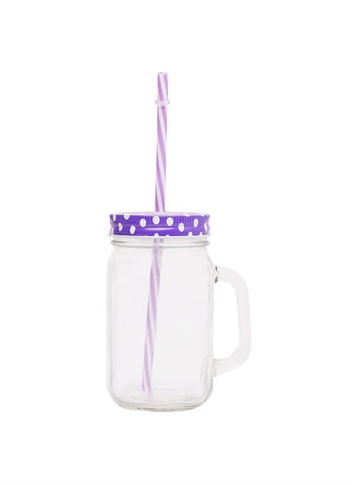 Buy Modern Juice Mug-Glass Clear 11cm in Egypt