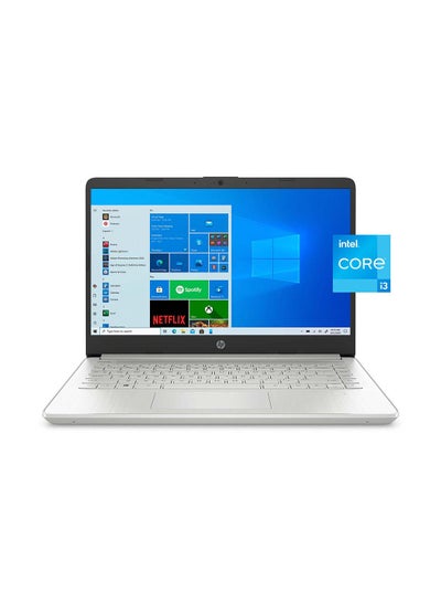 Buy 14-Dq2055wm Laptop With 14-Inch Full HD Display, 11th Gen Core i3-1115G4 Processor/4GB RAM/256GB SSD/Intel UHD Graphics/Windows 10 Home/International Version English Silver in UAE