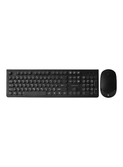 Buy Wireless Computer Keyboard And Mouse Combo Set Black in Egypt