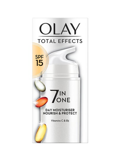 Buy Total Effects 7 In One Day Moisturiser Cream With SPF 15 15ml in Saudi Arabia