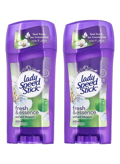 Buy Fresh Essence Orchard Blossom Antiperspirant Deodorant Pack of 2 65grams in Saudi Arabia