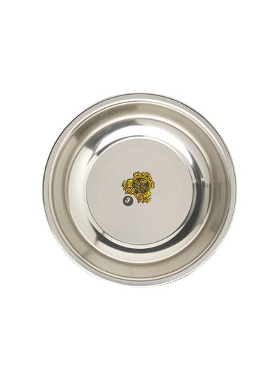 Buy Stainless Steel  Dish Silver 18cm in Egypt