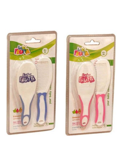 Buy 2-Piece Baby Comb And Brush Set in Egypt