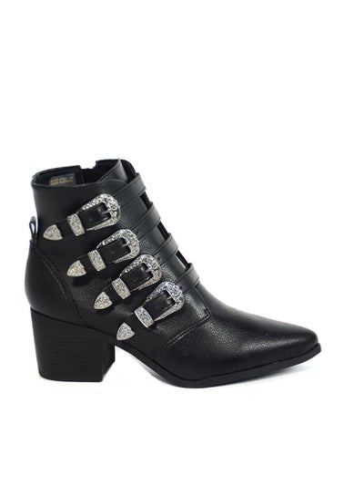 Buy Fashionable Casual Boots Black in Saudi Arabia