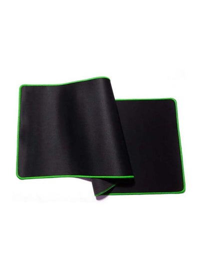 Buy Keyboard And Mouse Gaming Mat Black/Green in Saudi Arabia