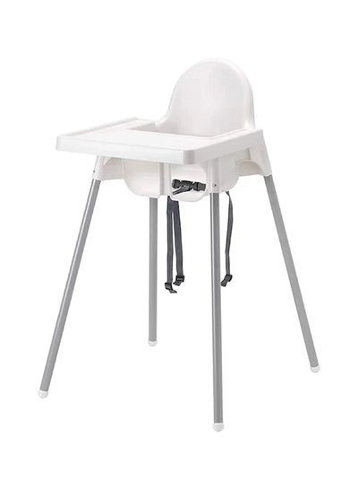 Buy Adjustable High Chair With Tray And Safety Seat Belt For Children in Saudi Arabia