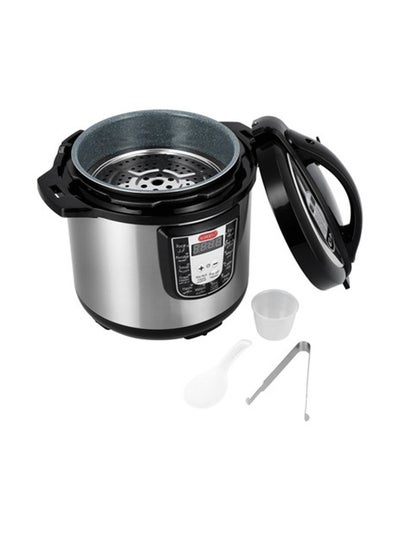 Buy Electrical Pressure Cooker 8 L 1300 W 100109437 Silver in Saudi Arabia