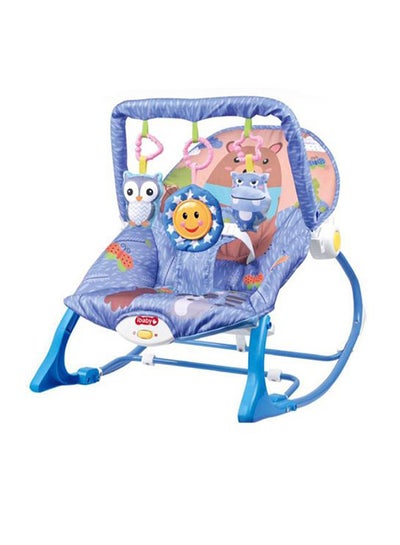 Buy Foldable Baby Rocking Chair With Music Vibration And Hanging Toys in Saudi Arabia