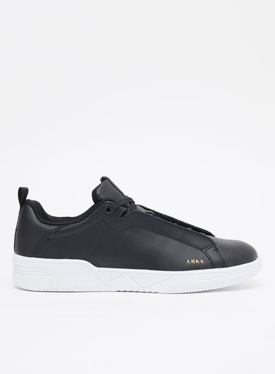 اشتري Uniklass Leather Sneakers Black في السعودية