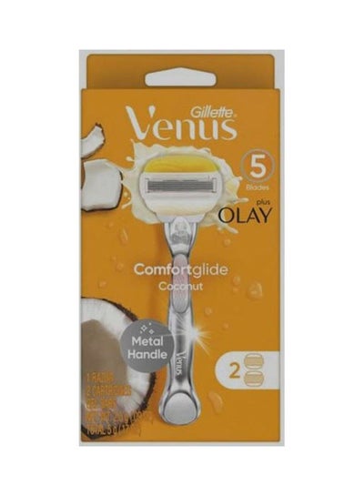 اشتري Venus & Olay Women's Razor - 2 Pc Multicolour في مصر