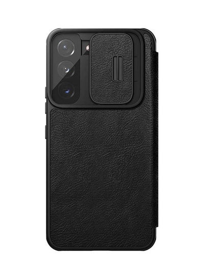 Buy Qin Pro Leather Flip Cover For Samsung Galaxy S22+ Black in Egypt