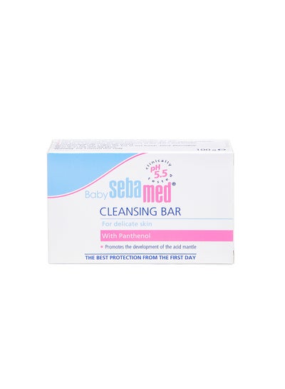 Buy Baby Cleansing Bar Soap For Delicate Skin - 100 g in UAE