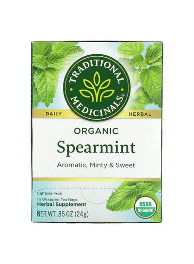 Buy Organic Spearmint Herbal - 16 Tea Bags in UAE