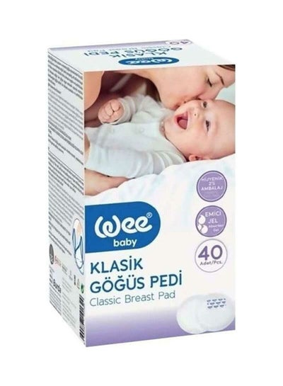 Buy 40-Piece Classic Breast Pads in Egypt