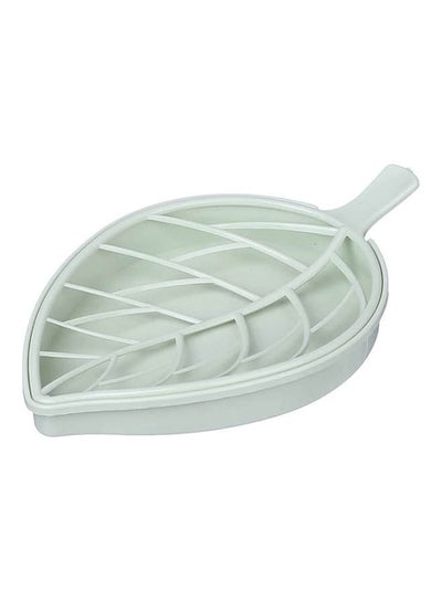 اشتري Leaf Plastic Soap Dish Green في مصر