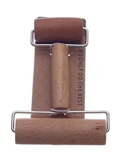 Buy Two-Sided Wooden Rolling Pin Brown in Egypt