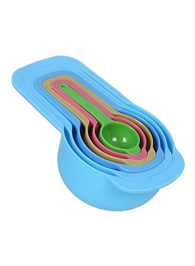 Buy Plastic Spices Measuring Bowl Set, 6 Pieces Multicolour in Egypt