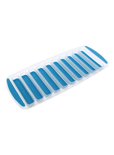 اشتري Silicon Ice Tray With Plastic Body Light-Blue في مصر