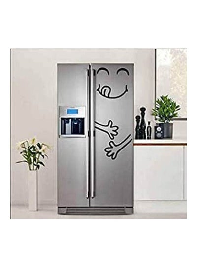 اشتري Fridge Decoration Sticker Water Resistant Material Black 85x40cm في مصر