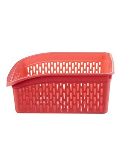 Buy Plastic Refrigerator Drawer With Pull Grip Red in Egypt